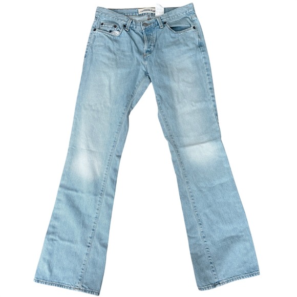 GAP Denim - Vintage Y2K GAP Jeans Womens Modern Flare Low Rise Light Wash Denim Size 6 USA